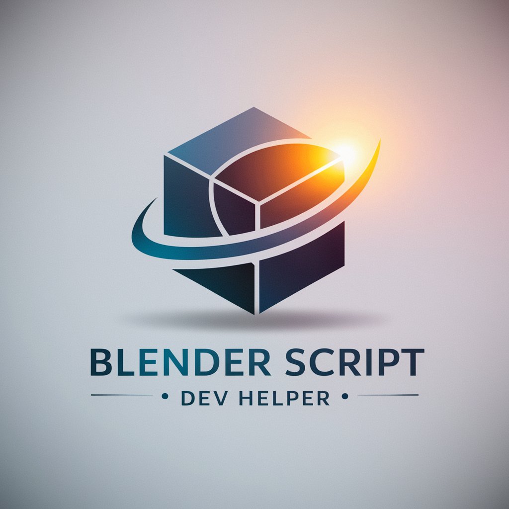 Blender Script Dev Helper in GPT Store