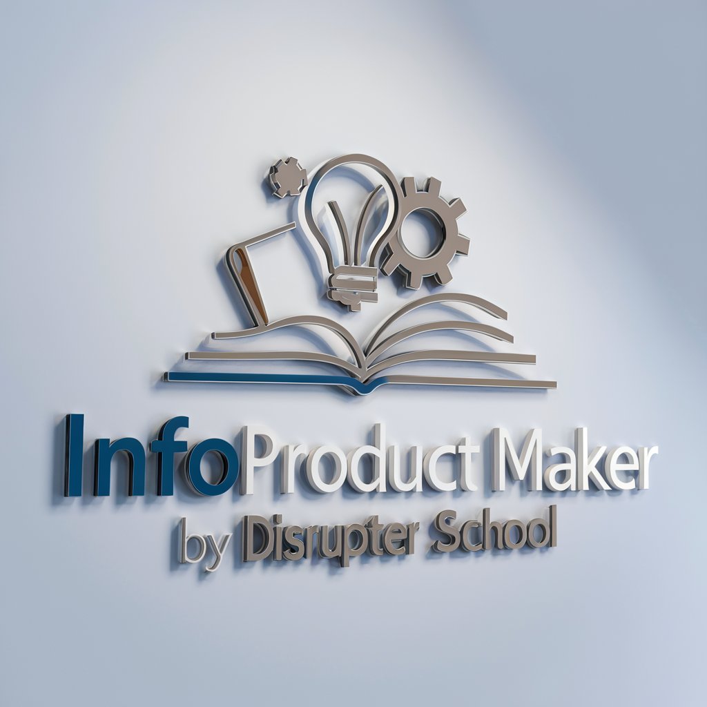 InfoProduct Maker by Disrupter School in GPT Store