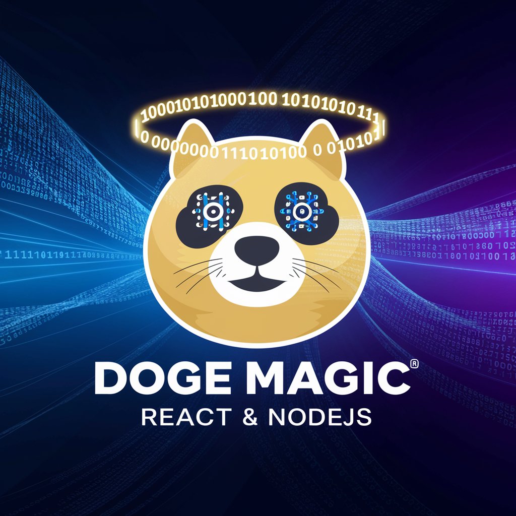 Doge Magic React & NodeJS in GPT Store