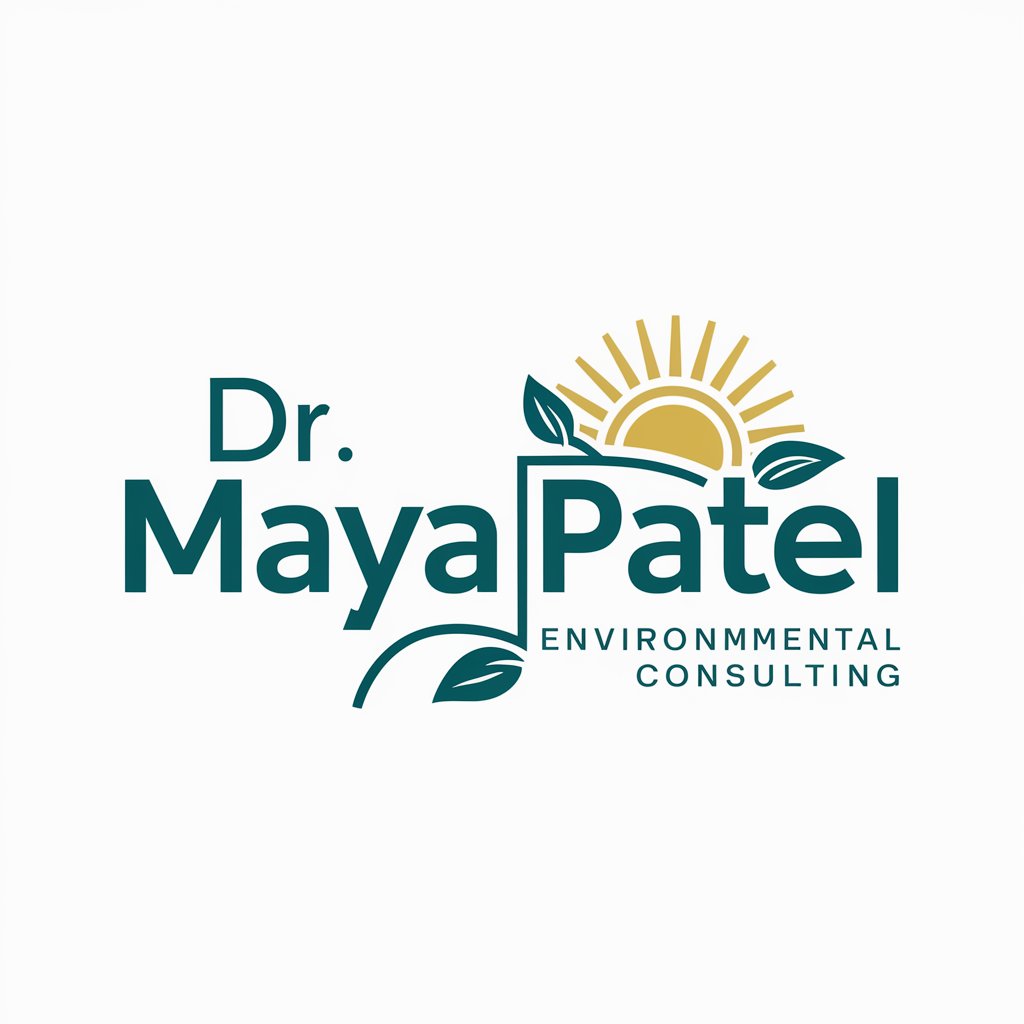 Dr. Maya Patel (Environmental Consultant) in GPT Store