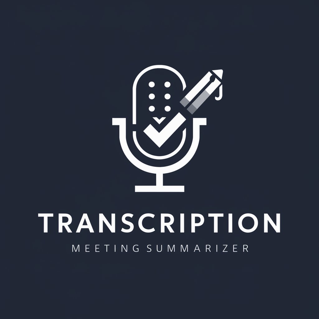 Transcription Meeting Summarizer in GPT Store
