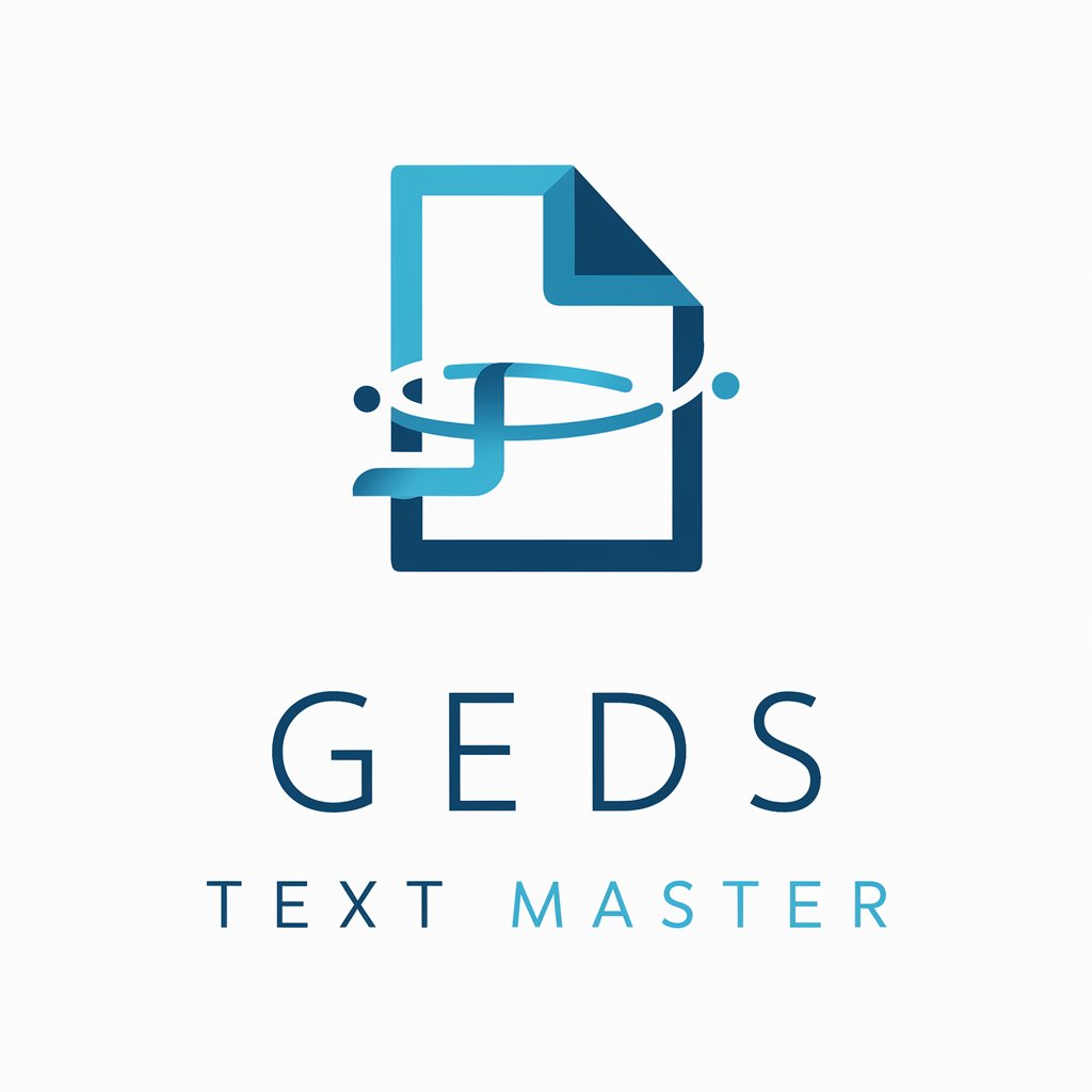 GEDS Text Master