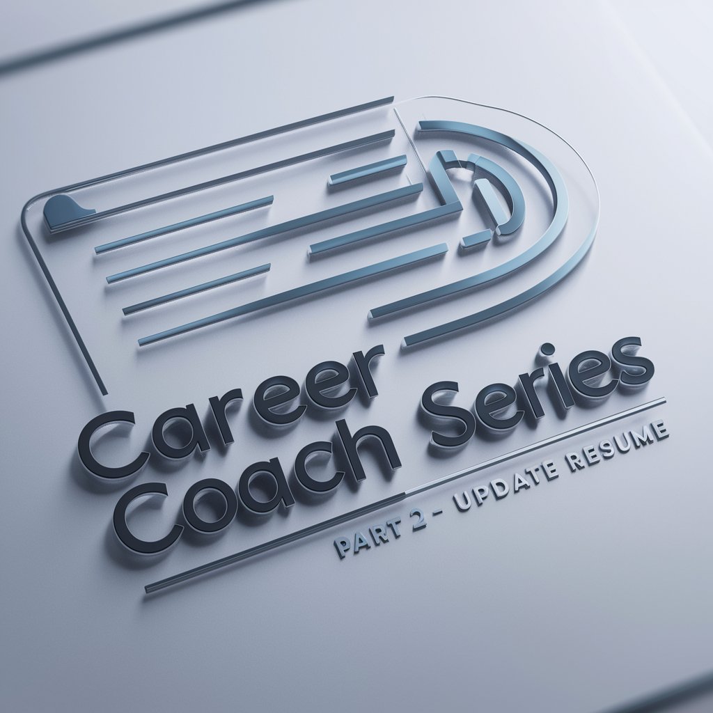 Career Coach Series - Part 2 - Update Resume