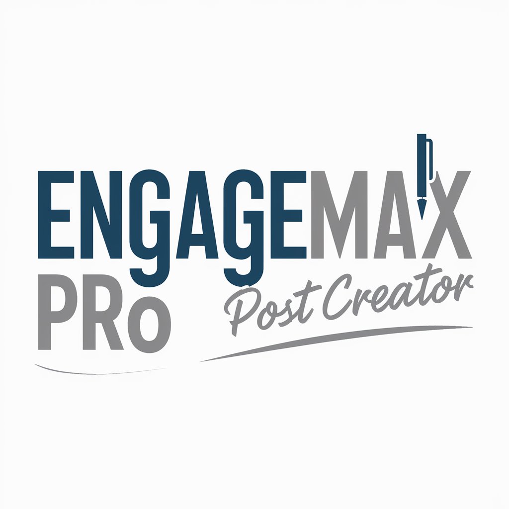 LI EngageMax Pro Post Creator in GPT Store