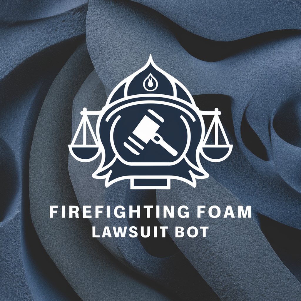 Firefighting Foam Lawsuit Bot in GPT Store