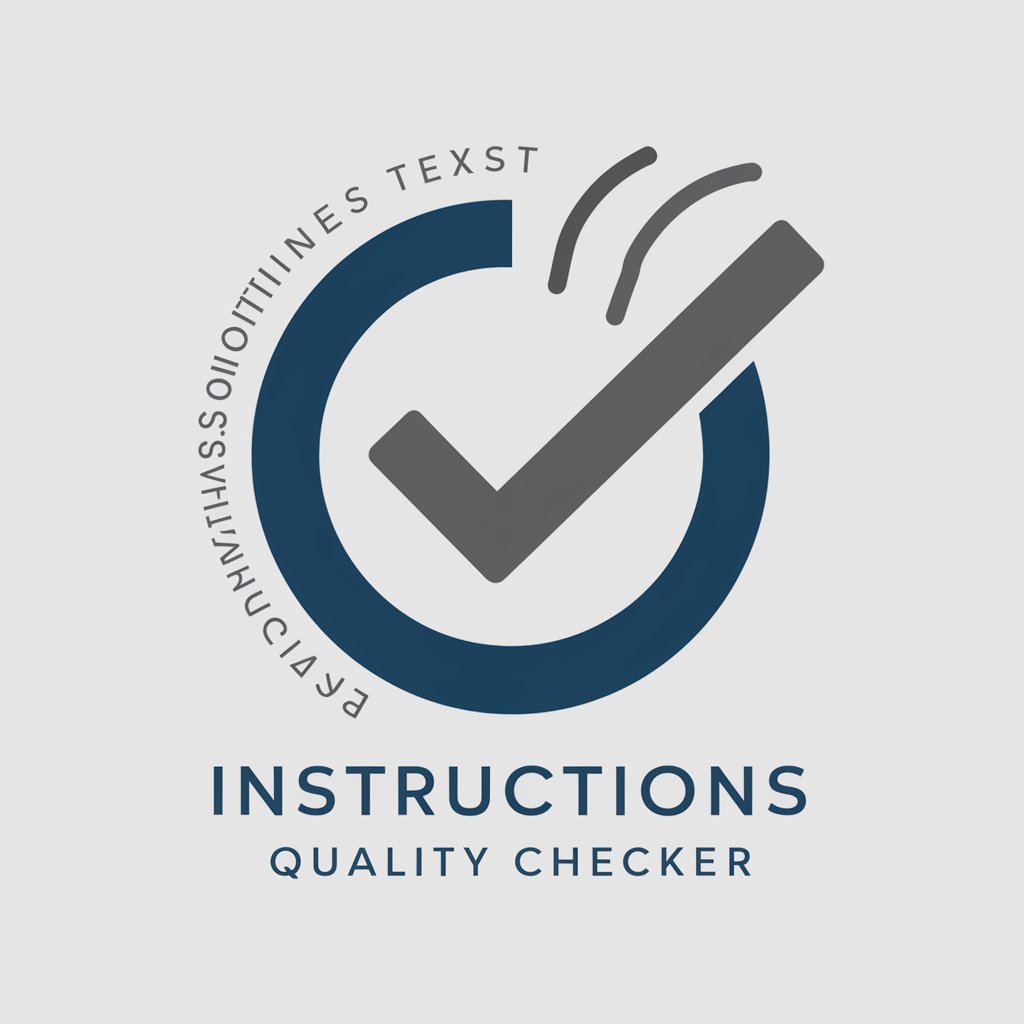 Instructions Quality Checker
