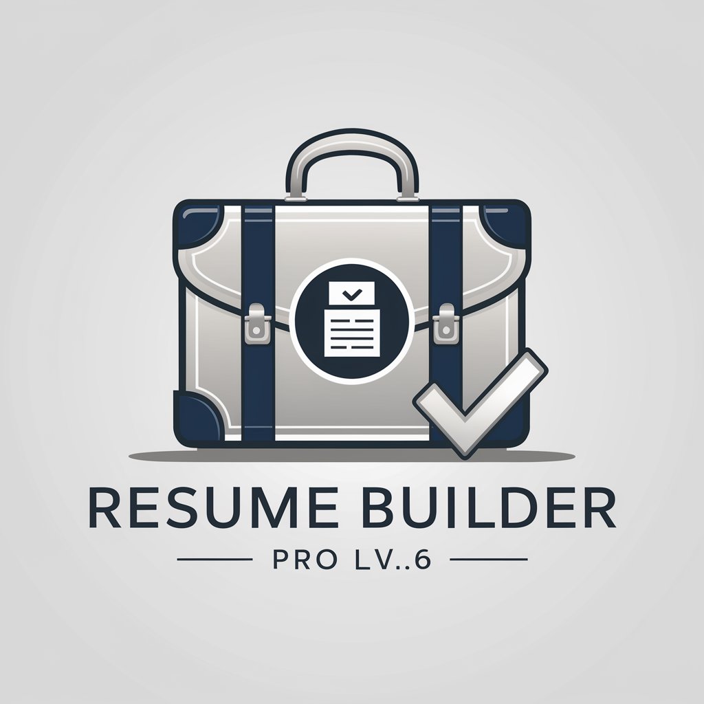 💼 Resume Builder Pro lv3.6 in GPT Store