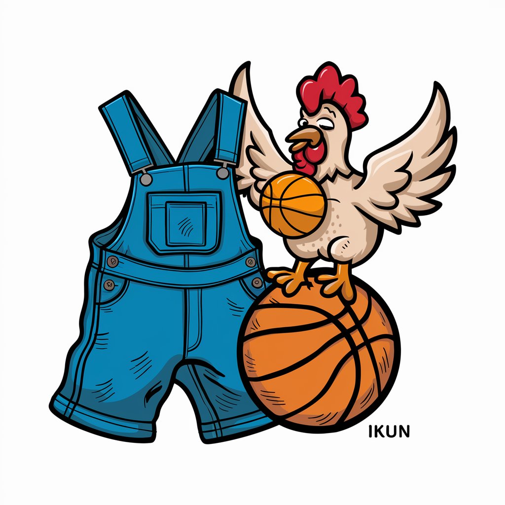 背带裤，篮球和鸡 （Beidaiku Lanqiu Ji） in GPT Store