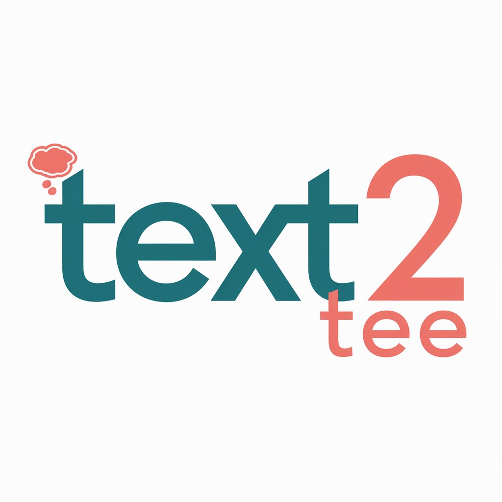 Text 2 Tee in GPT Store