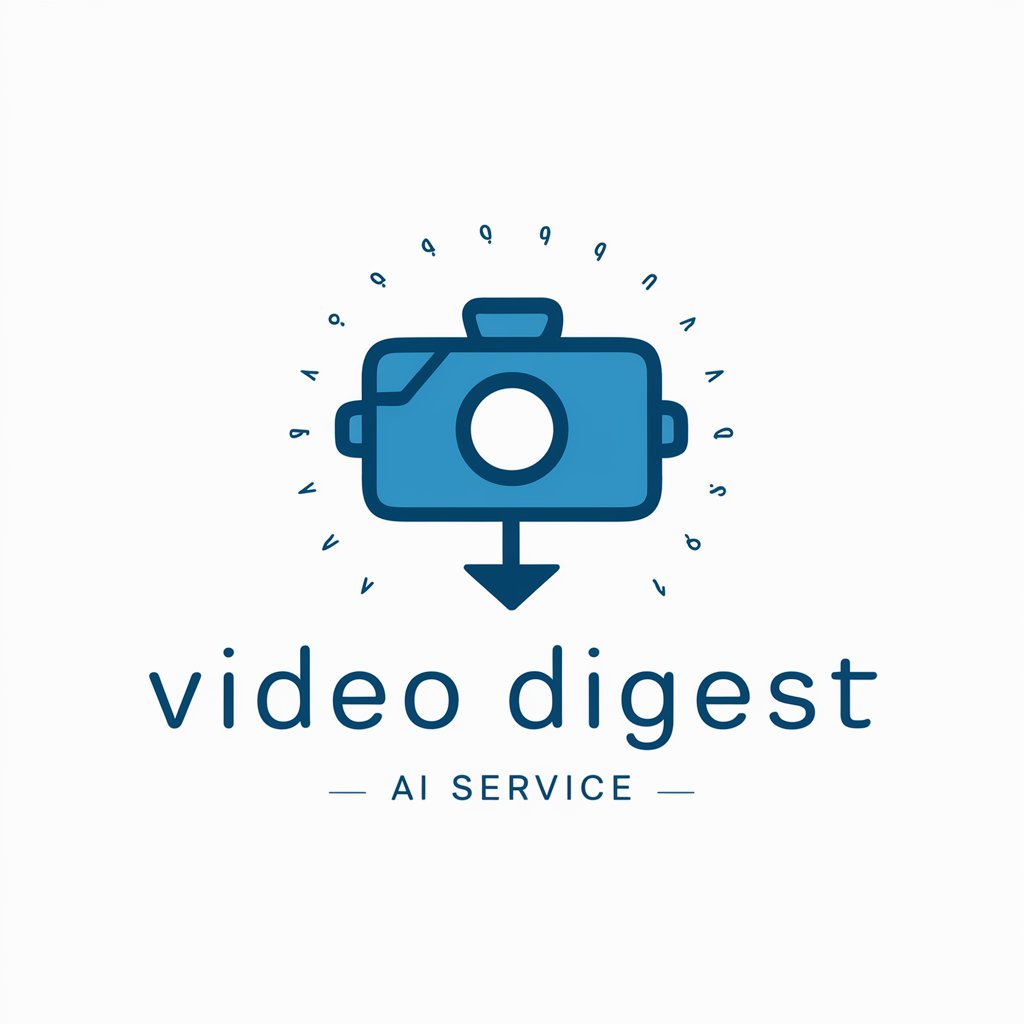 Video Digest (YT Videos) in GPT Store