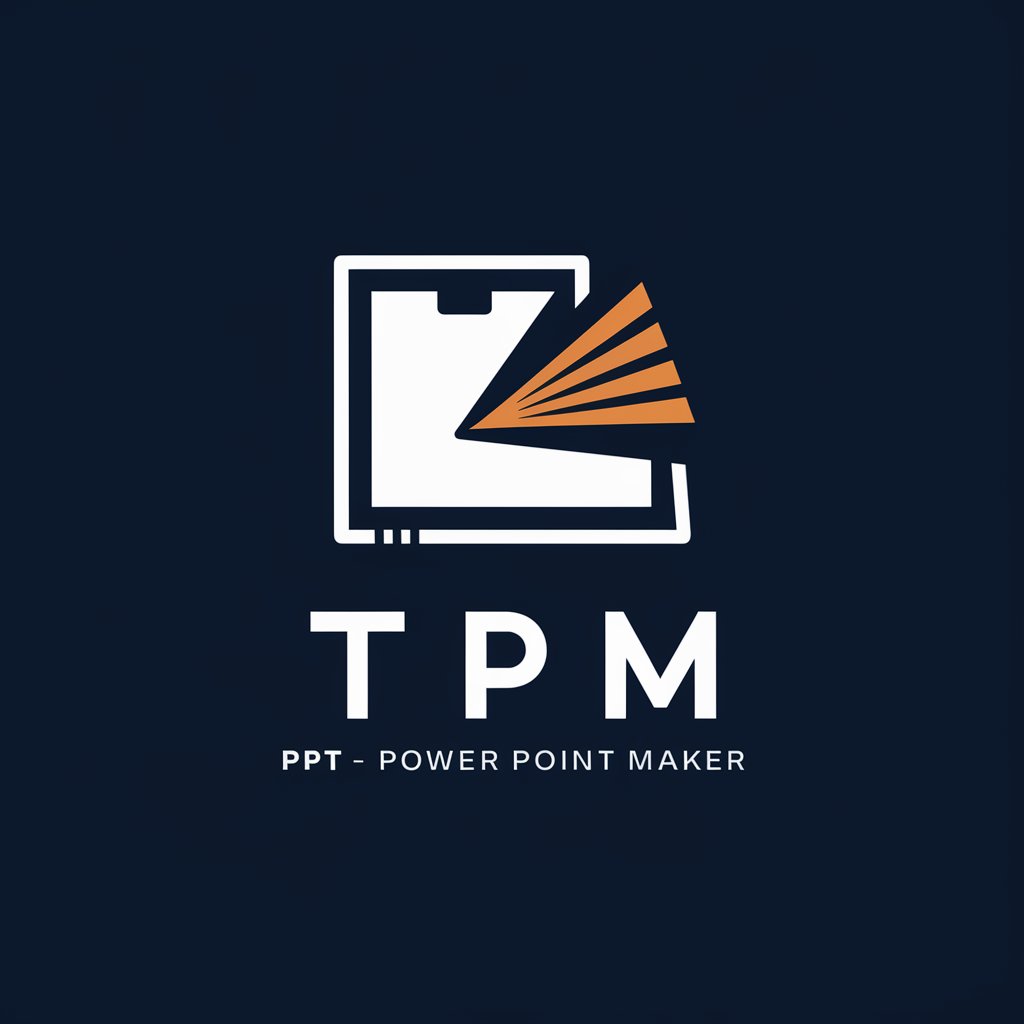 TPM - PPT Power Point Maker in GPT Store