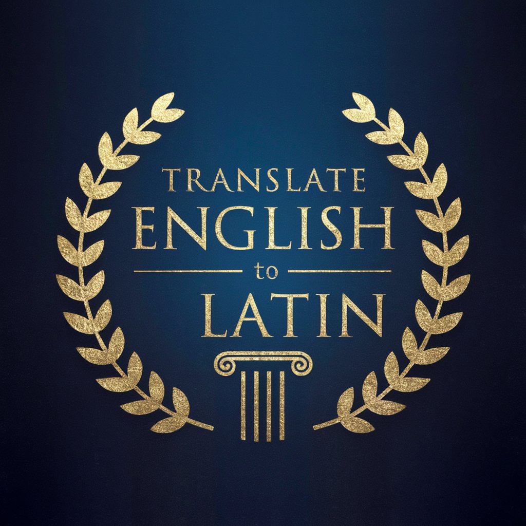 TRANSLATE ENGLISH TO LATIN