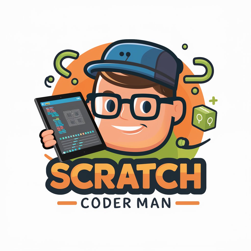 Scratch Coder Man