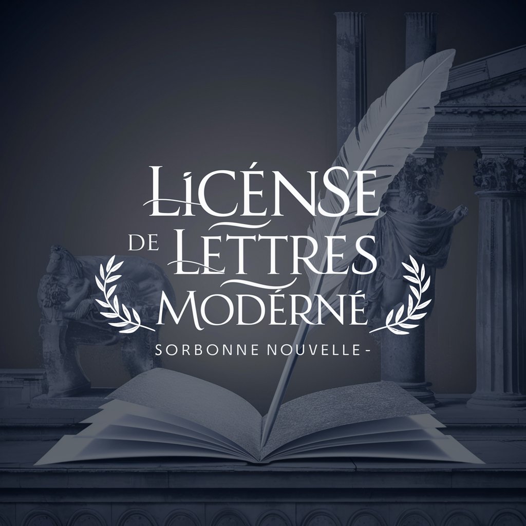 License de Lettres Moderne - Sorbonne Nouvelle