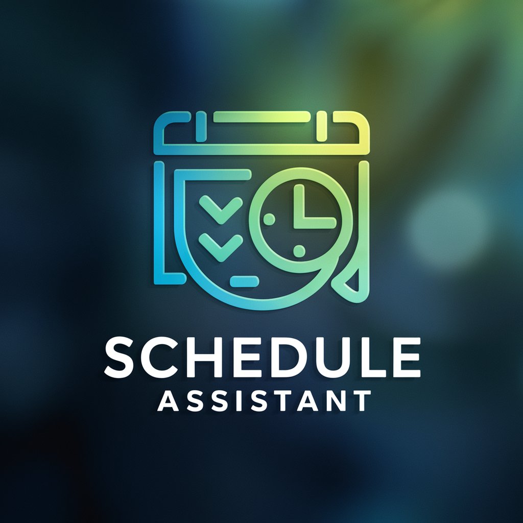 Schedule Assistant