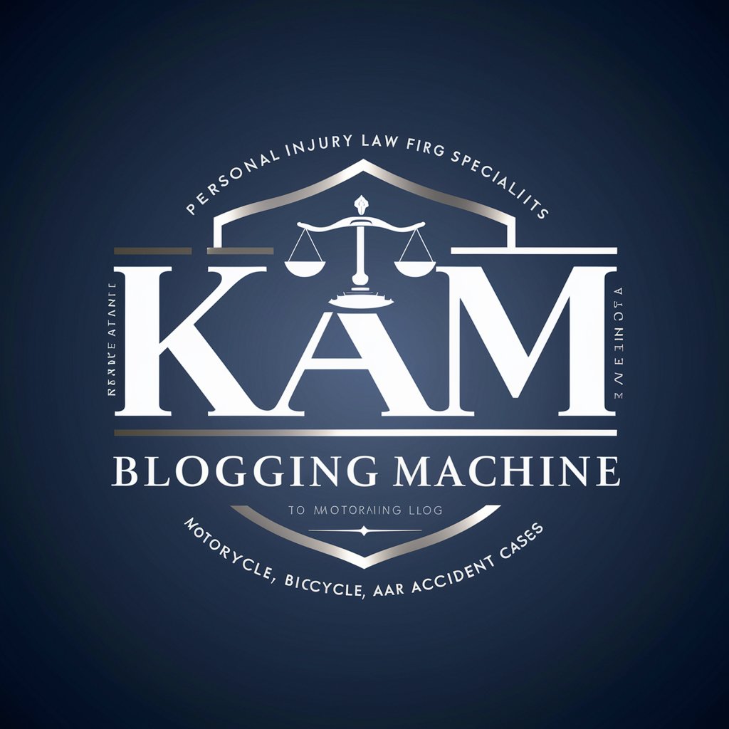 KAM Blogging Machine