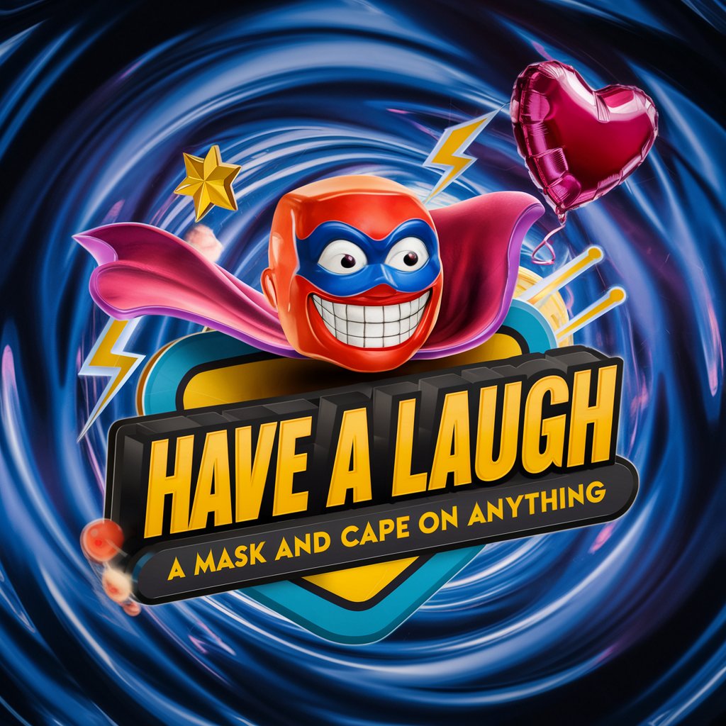 Have A Laugh - A Mask And Cape on Anything
