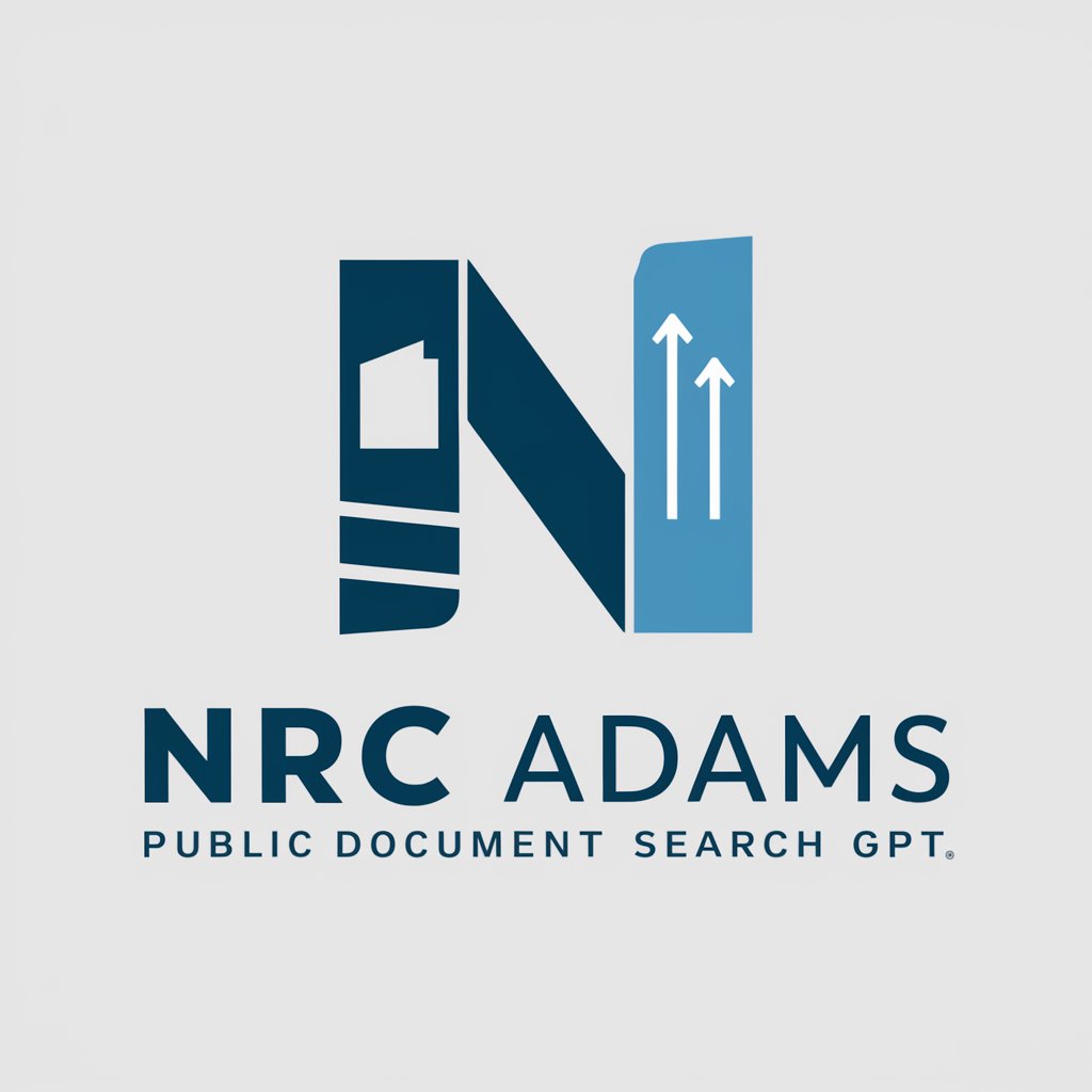 ADAMS Public Document Search in GPT Store