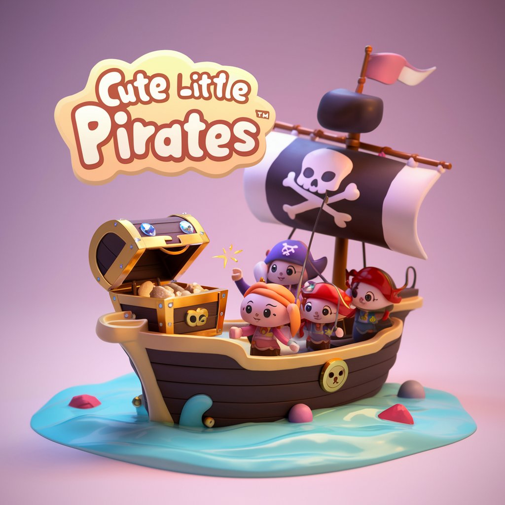 Cute Little Pirates, a text adventure game