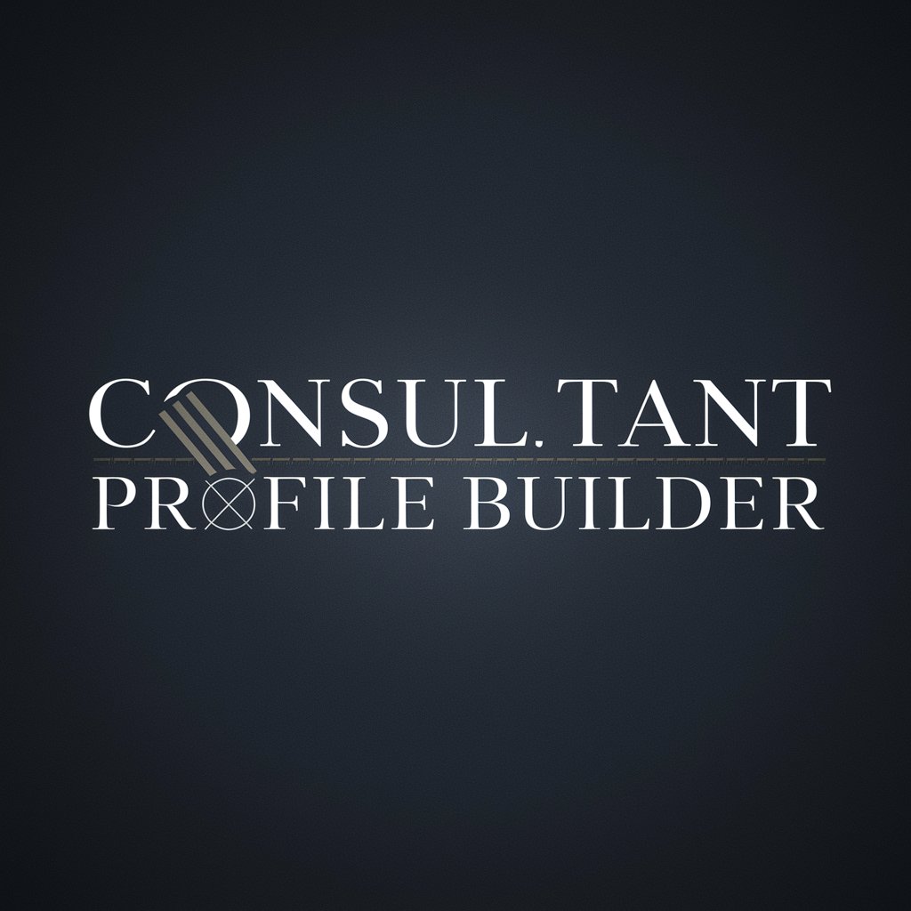 Consultant Profile Builder