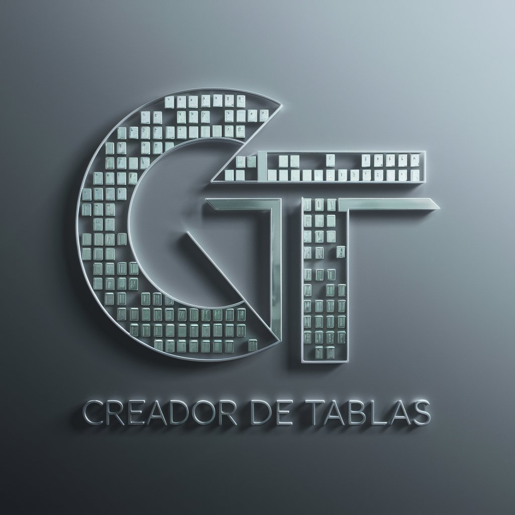 Creador de tablas in GPT Store