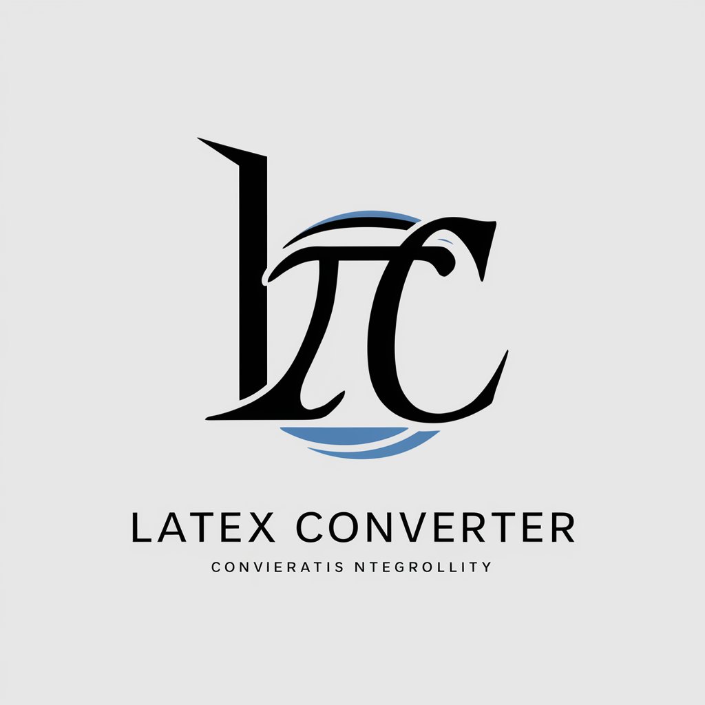 LaTeX Converter-Conversión y formateo LaTeX gratuitos