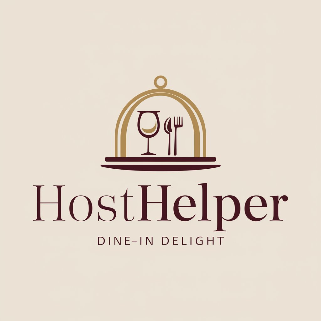 🍽️ HostHelper: Dine-In Delight 🥂 in GPT Store