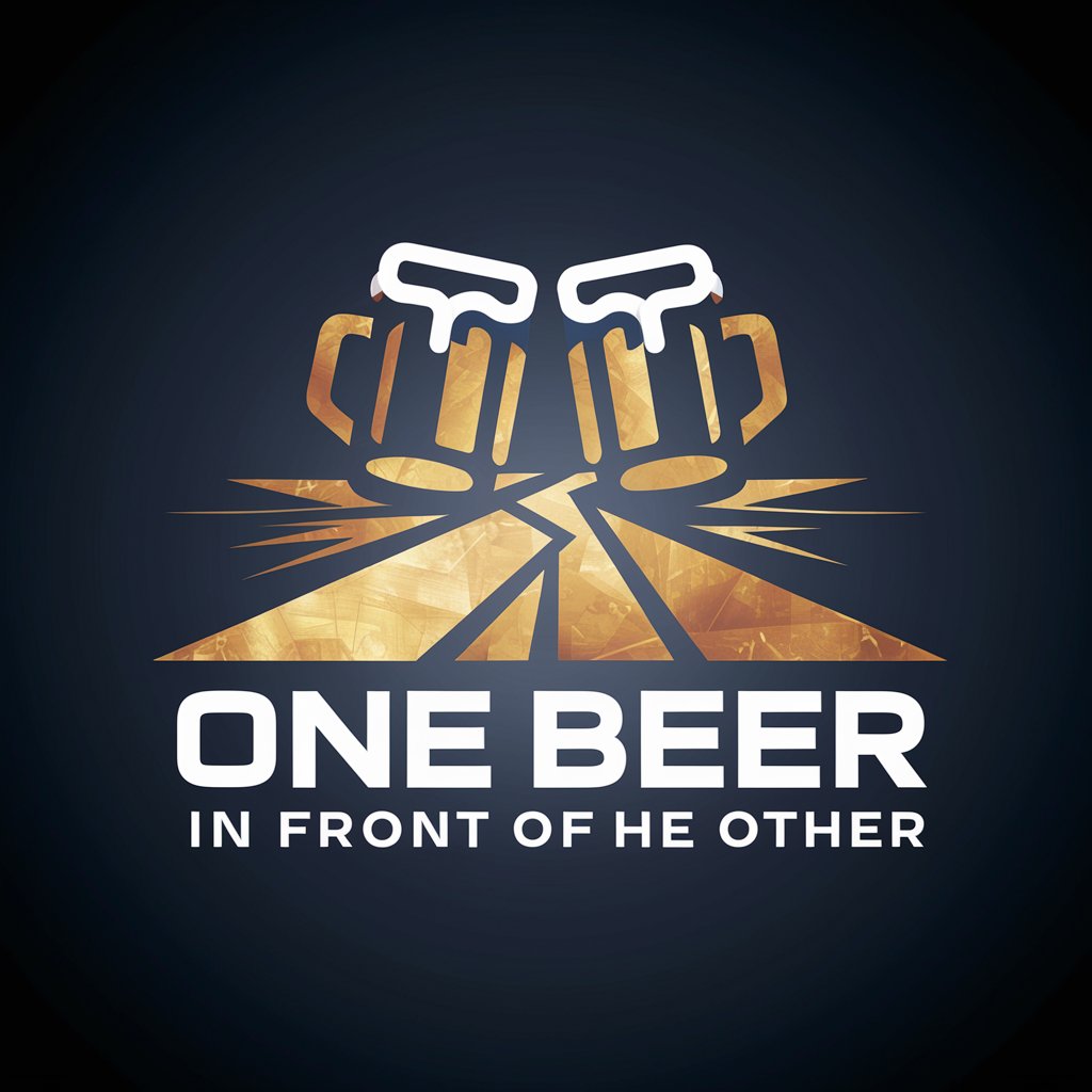 One Beer In Front Of The Other meaning?