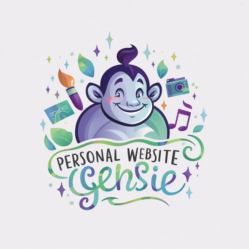 Personal Website Genie