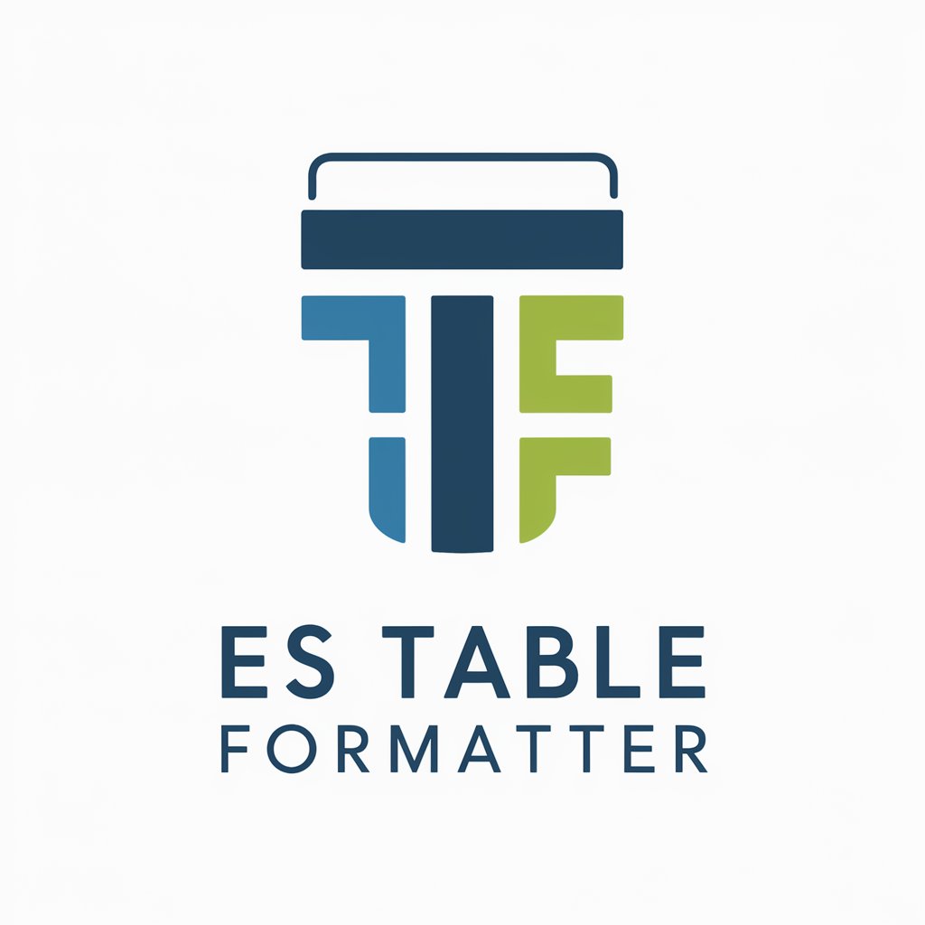 ES Table Formatter
