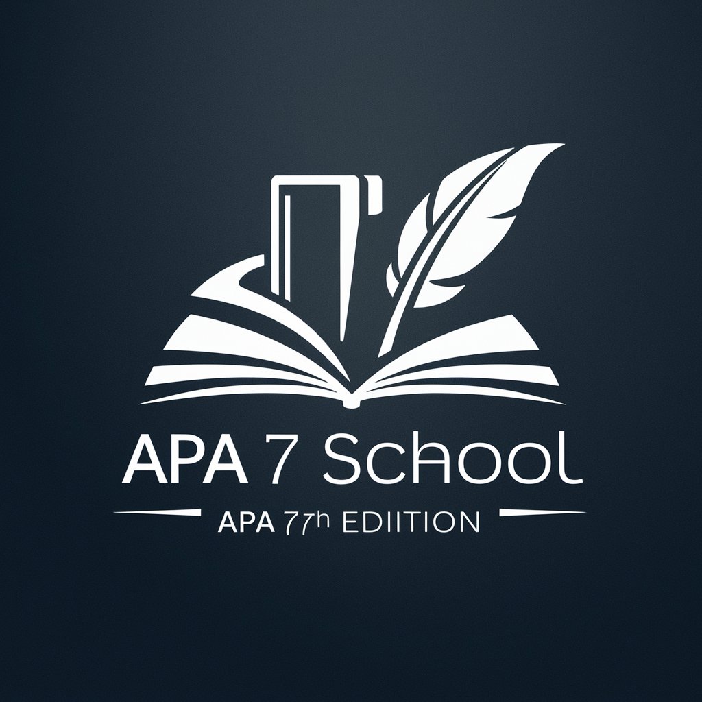 APA 7 School in GPT Store
