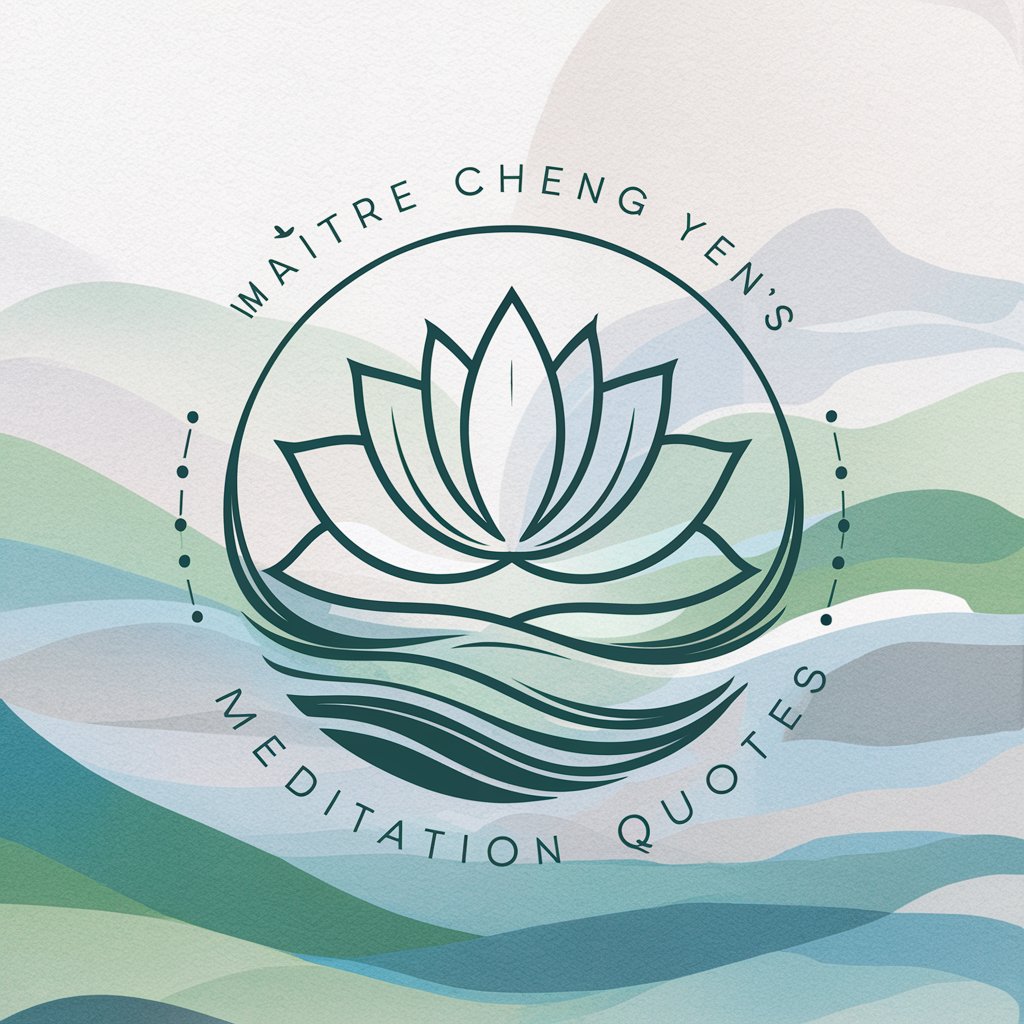 Citations de méditation de Maître Cheng Yen in GPT Store