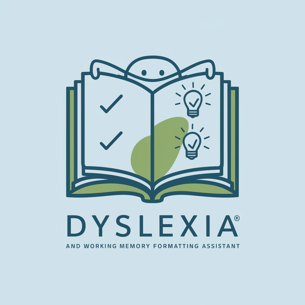 Dyslexia and Working Memory Formatting Assistant