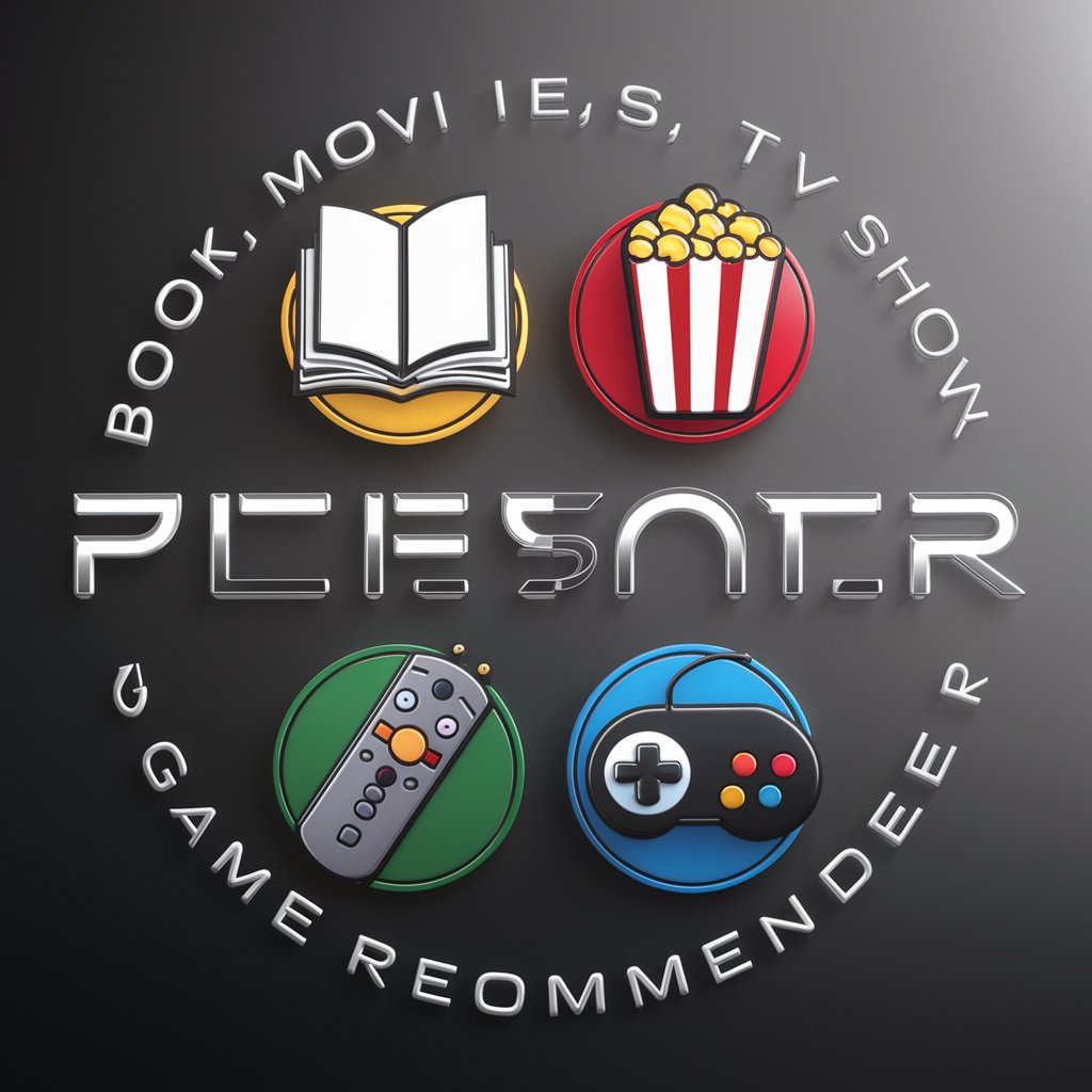 Book, Movie, TV Show, and Game Recommender in GPT Store