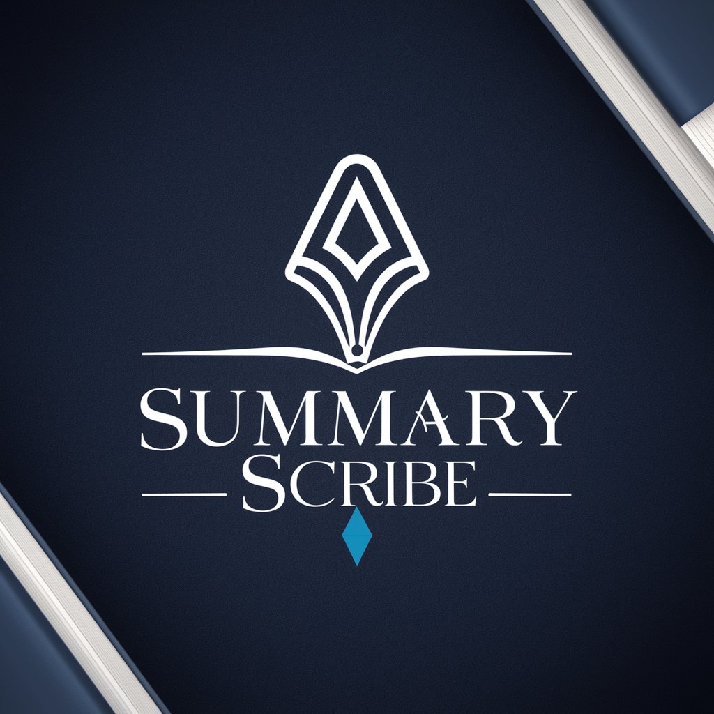 Summary Scribe in GPT Store