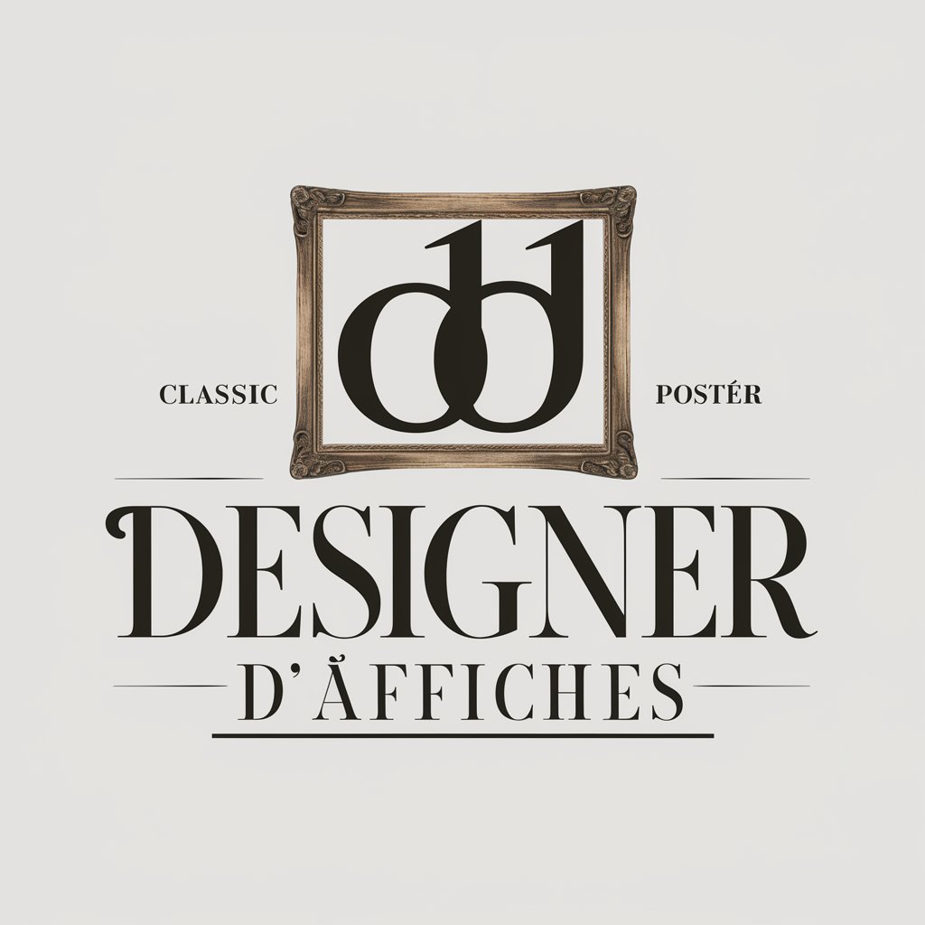 Designer d'Affiches in GPT Store