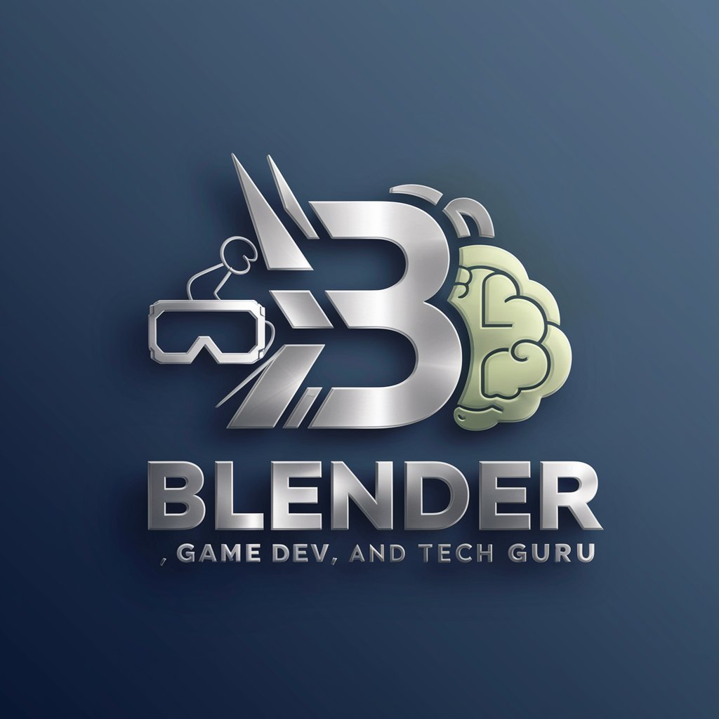 Blender, Game Dev, and Tech Guru in GPT Store