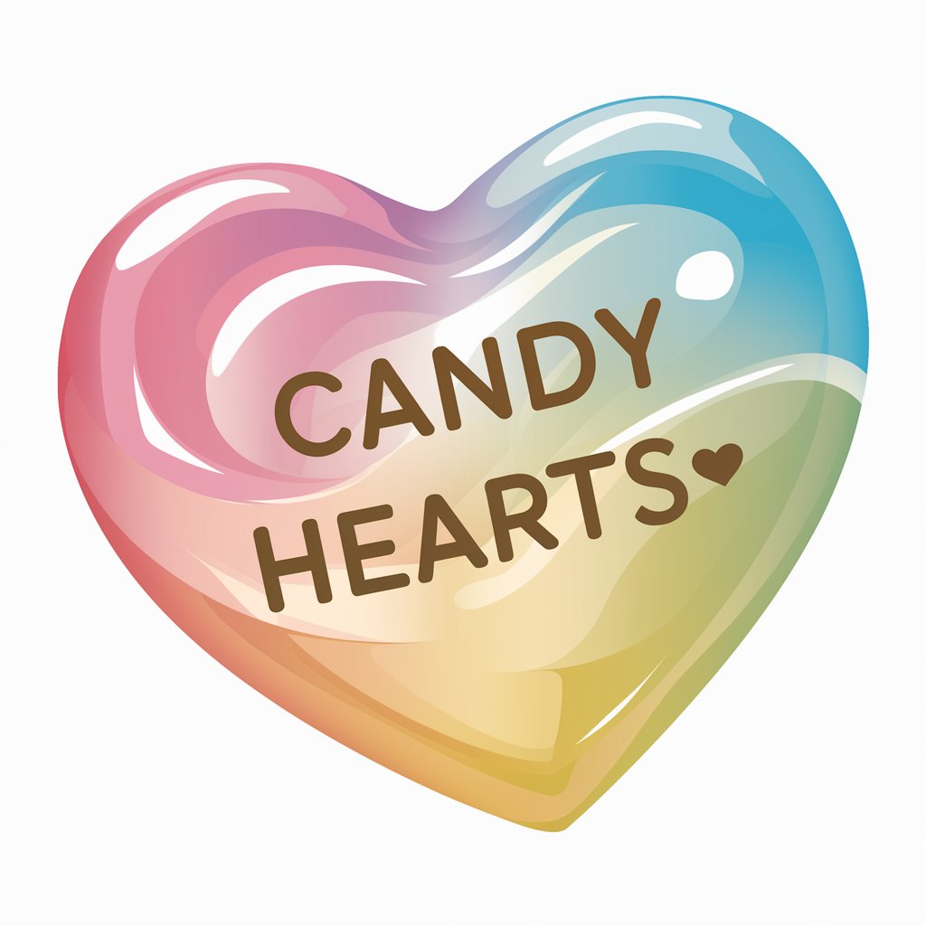 💝 candy hearts 💝 - for your valentine