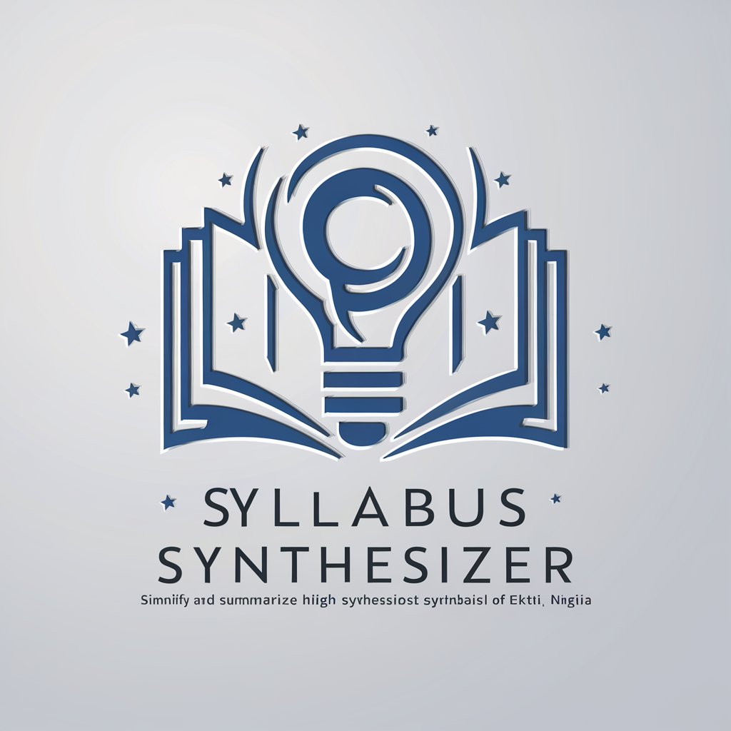 Syllabus Synthesizer in GPT Store