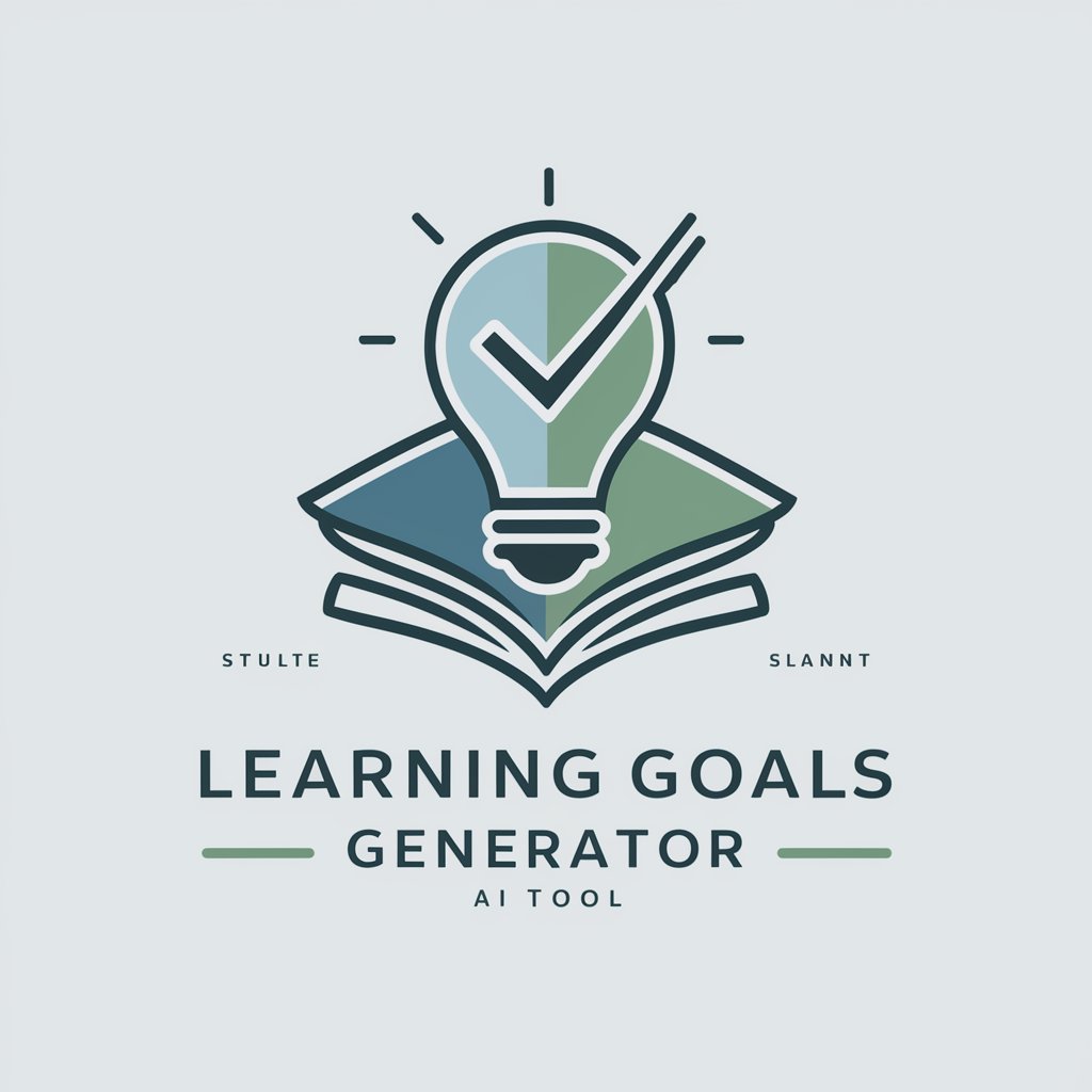 Learning Goals Generator