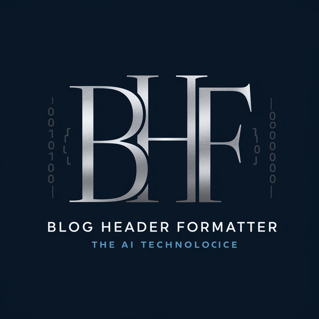 Blog Header Formater in GPT Store