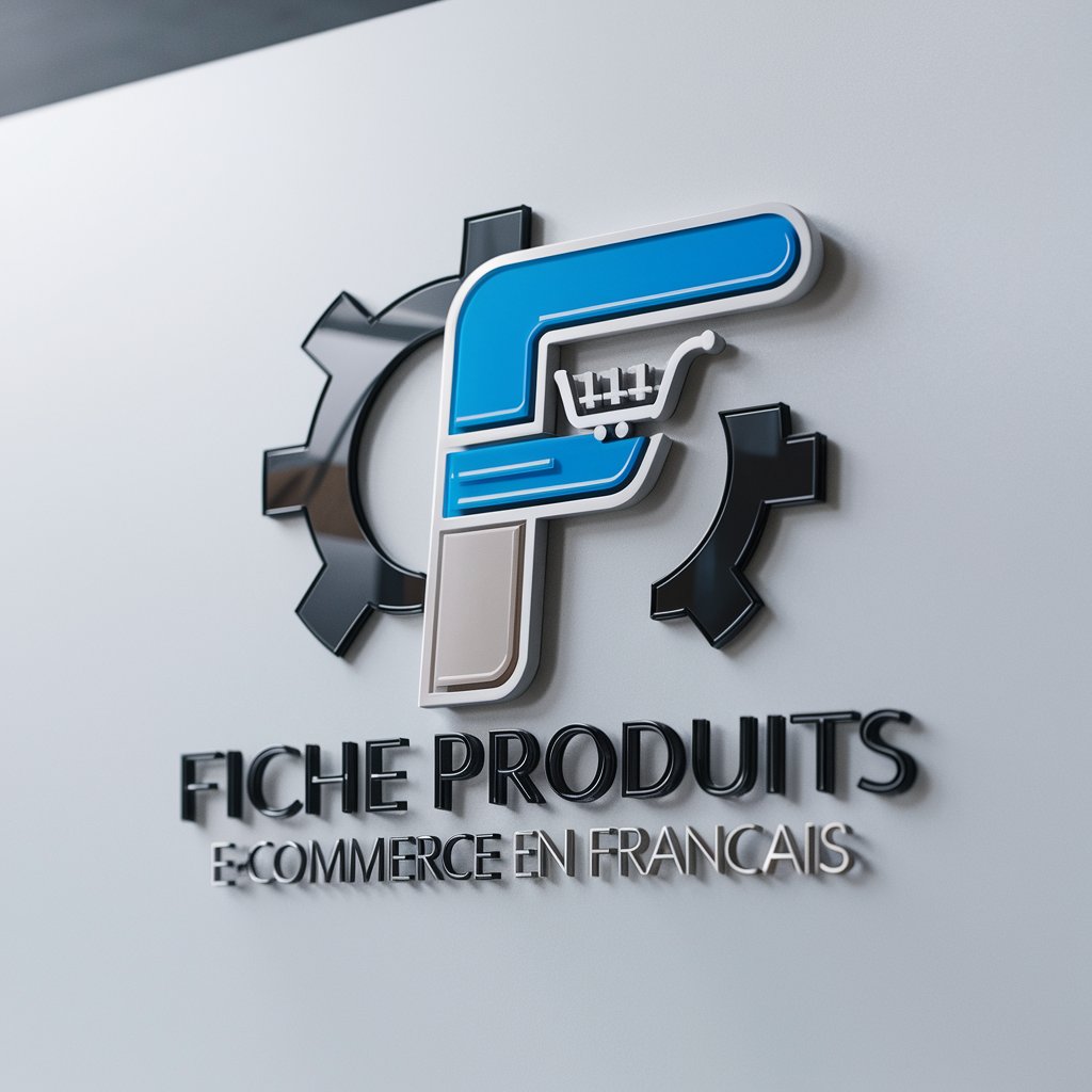 Fiche Produits Ecommerce en Français in GPT Store