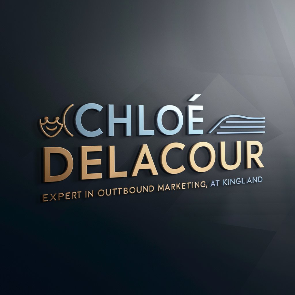 Chloé Delacour : Experte en Outbound Marketing in GPT Store