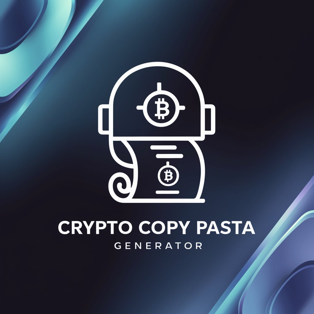 Crypto Copy Pasta generator