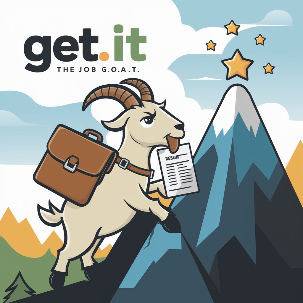 Get.It - The Job G.O.A.T. in GPT Store