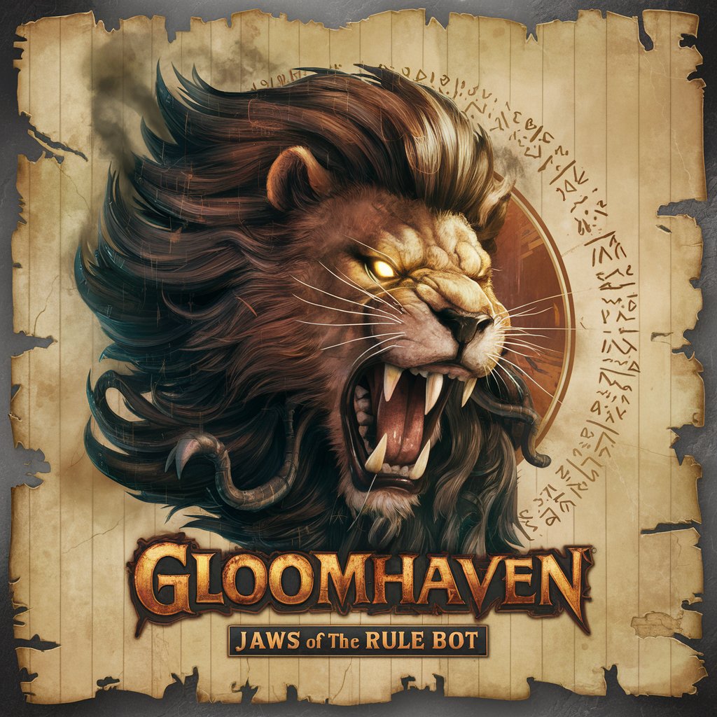 Gloomhaven Jaws of the Lion Rule Bot in GPT Store