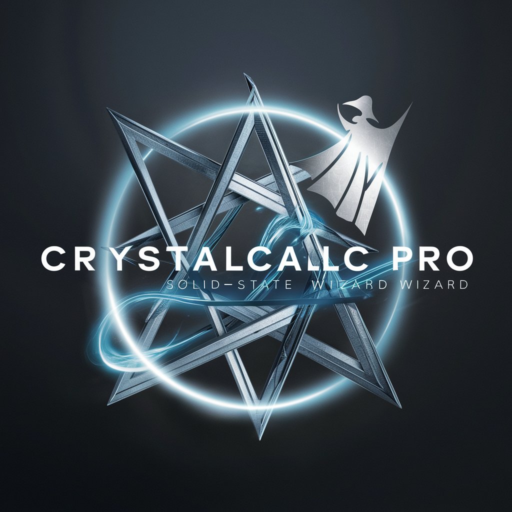 🔮 CrystalCalc Pro: Solid-State Wizard in GPT Store