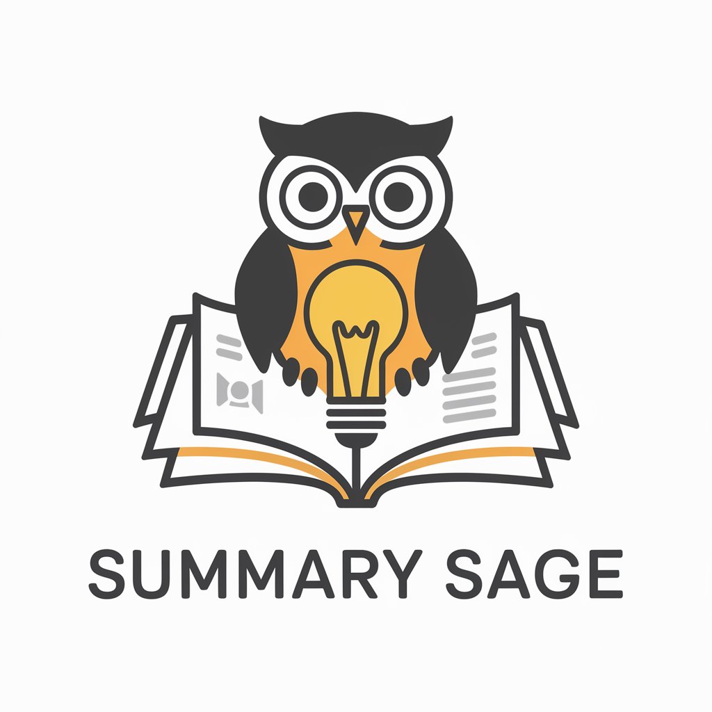 Summary Sage in GPT Store