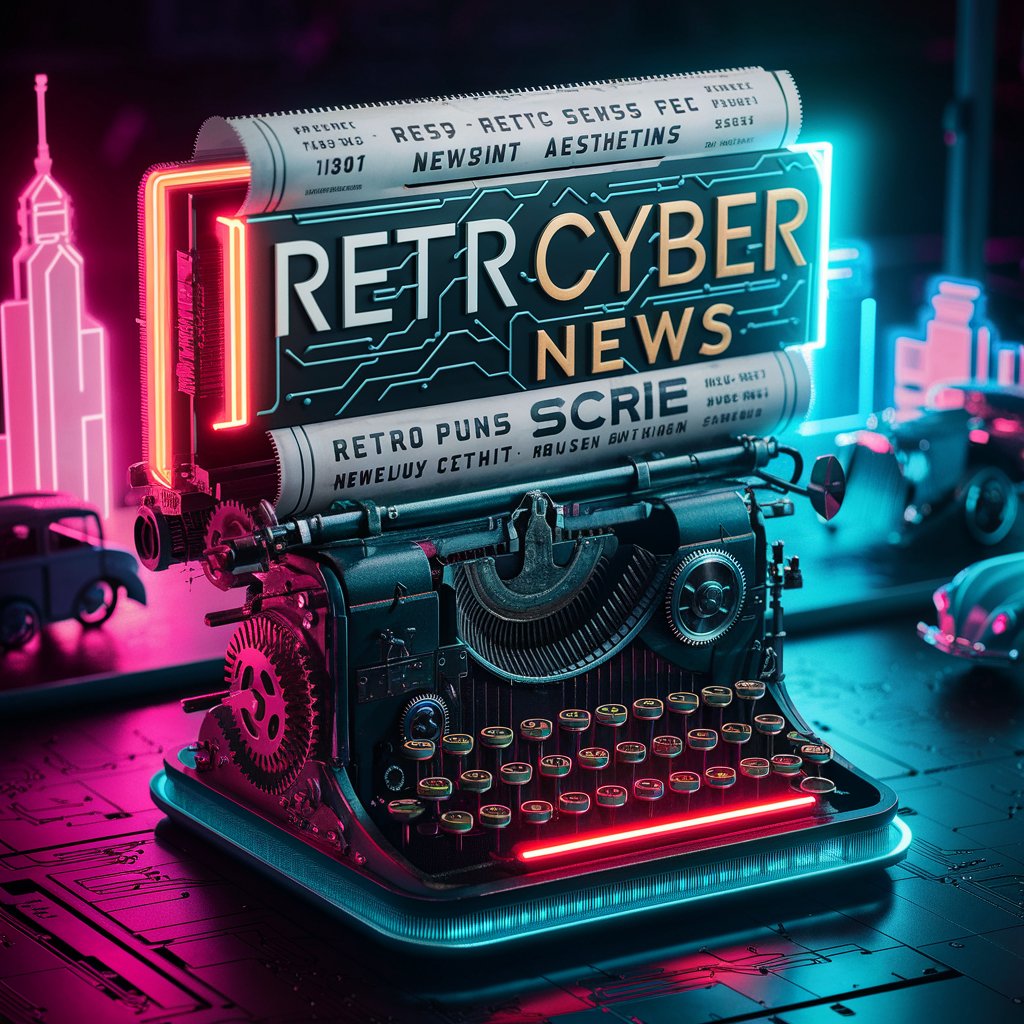 Retro Cyber News Scribe in GPT Store
