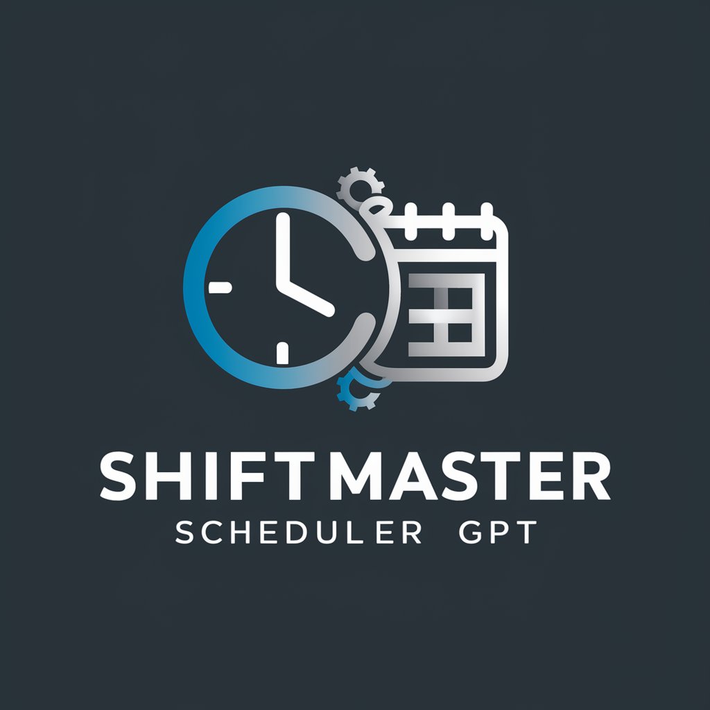 🕒 ShiftMaster Scheduler 🛠️ in GPT Store